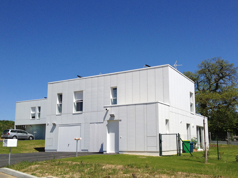 20 logements Maisons Bois BBC à MULSANNE (72)